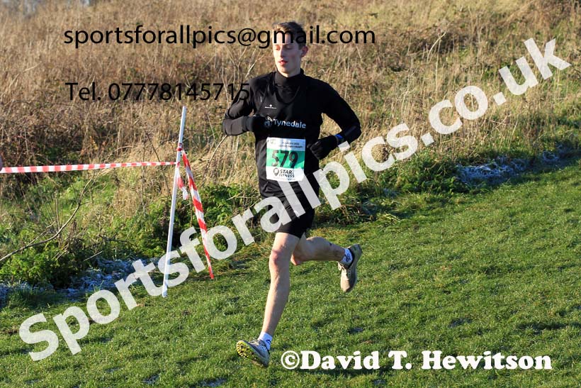 Mens under-20s, 2022 North Eastern Cross Country Champs., Temple Park, South Shields.  Photo: David T. Hewitson/Sports for All Pics